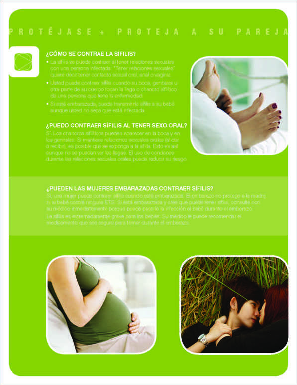 SÃ­filis: la realidad - Folleto page 2