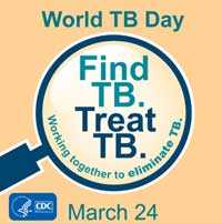 CDC World TB Day Web Graphic Orange Background 