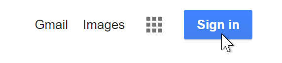 Sign in button. Sign in button.