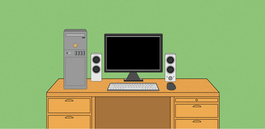 unpacking a computer unpacking a computer