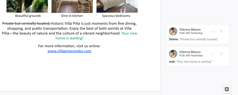making two suggestions making two suggestions