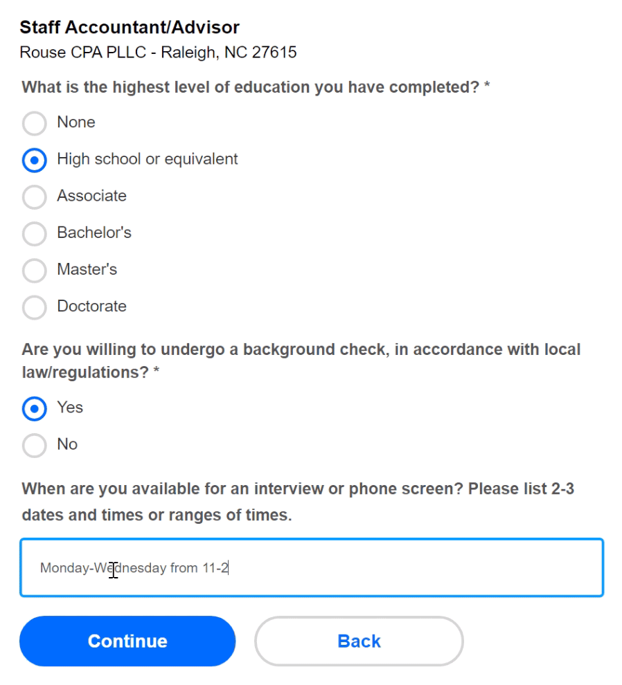 answering questions answering questions