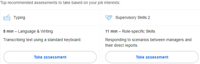 Indeed recommended assessments Indeed recommended assessments